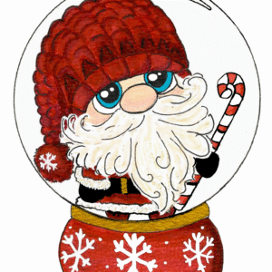 Santa Snow Globe